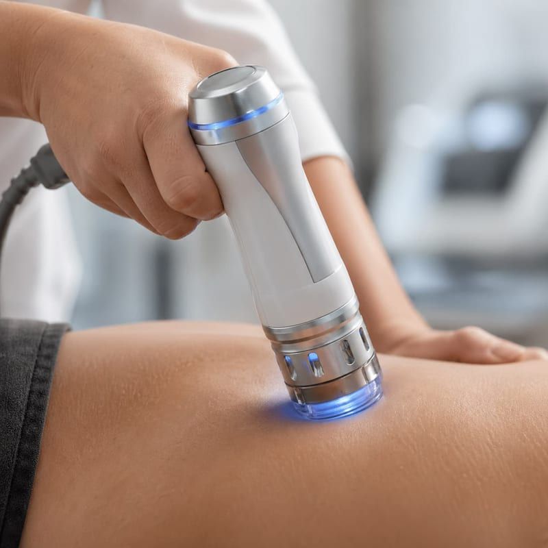 Shockwave therapy treatment for chronic pain